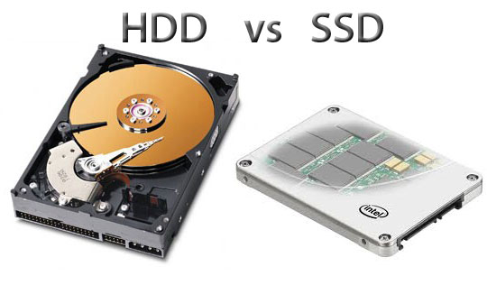 Ổ cứng SSD và HDD