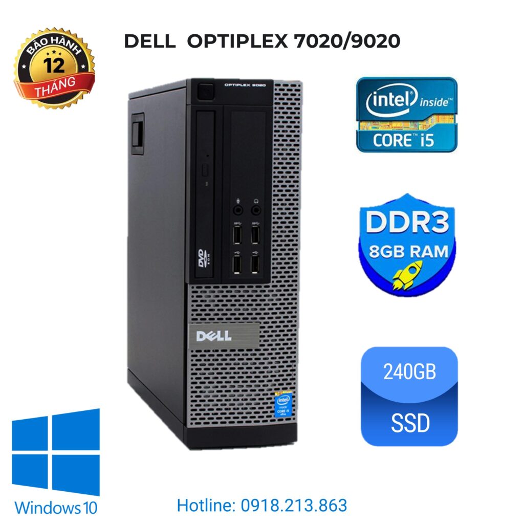 Case máy tính văn phòng Dell Optiplex 9020 I5 4570